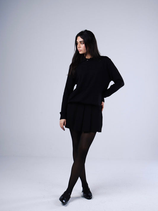 WOOL POLO SHIRT