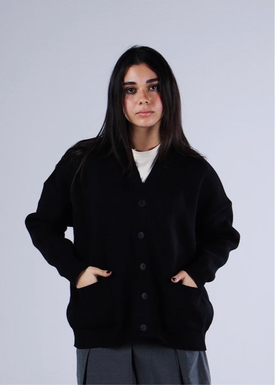 BLACK CARDIGAN