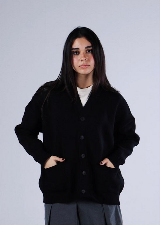 BLACK CARDIGAN