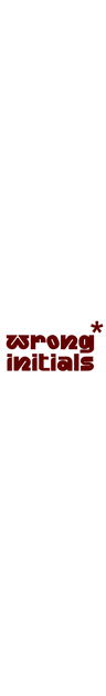 WrongIntials logo